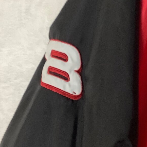 Vintage Nascar Winner's Circle Dale Earnhardt Jr. Pullover Windbreaker XL Red - Picture 4 of 8